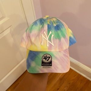 NWT Tie Dye Yankee Hat